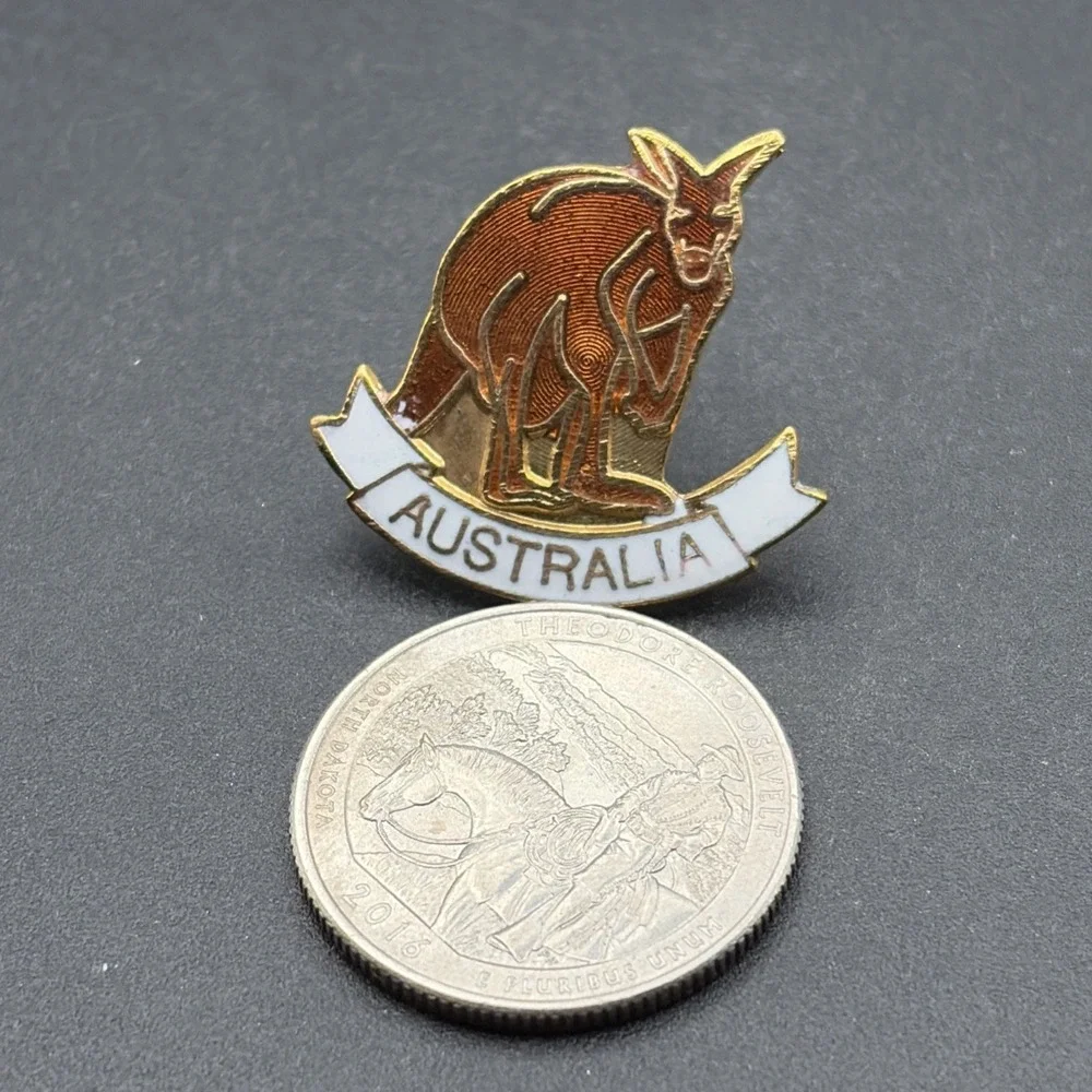 Australia Kangaroo Lapel Hat Pin‎